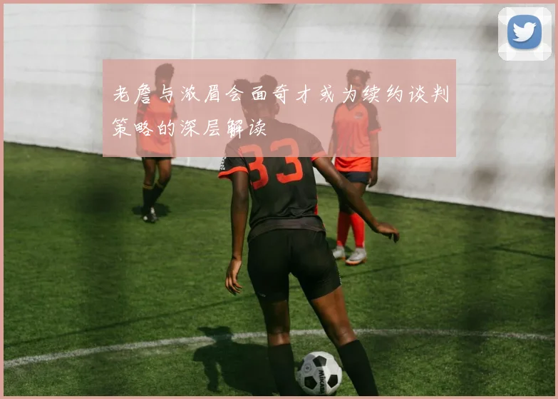 老詹与浓眉会面奇才或为续约谈判策略的深层解读